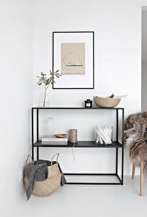 decorar-un-recibidor-pequeño-consola
